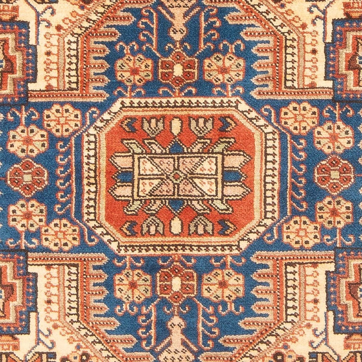 Perzisch Tapijt - Nomadisch - 196 x 142 cm - blauw