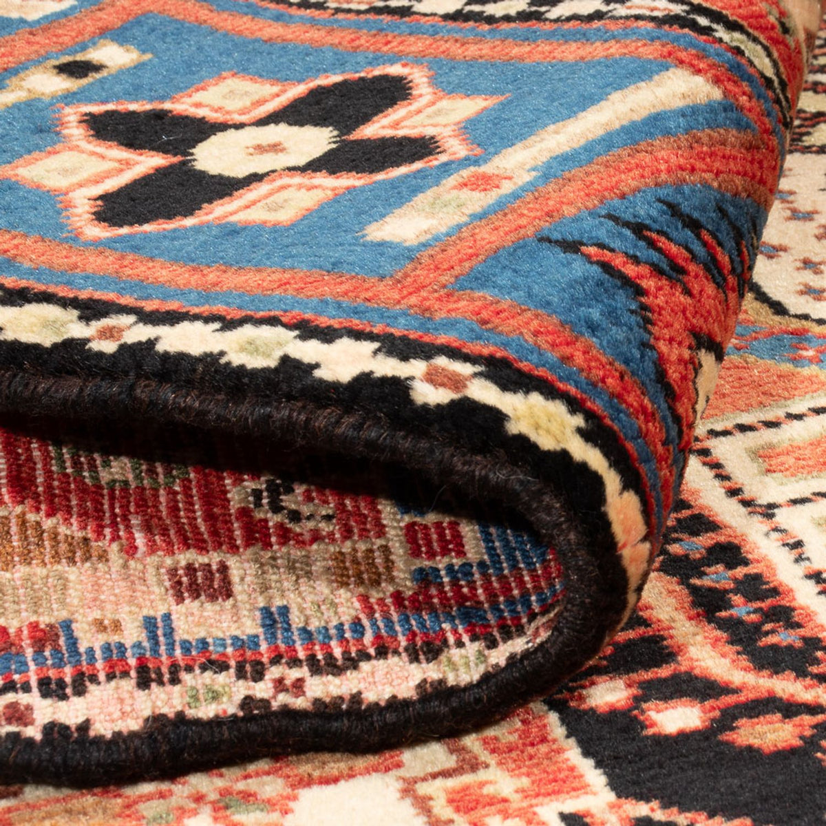 Perzisch Tapijt - Nomadisch - 194 x 140 cm - licht beige