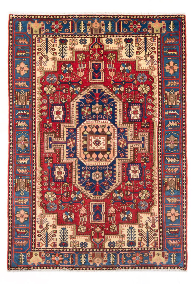 Perzisch Tapijt - Nomadisch - 196 x 147 cm - blauw