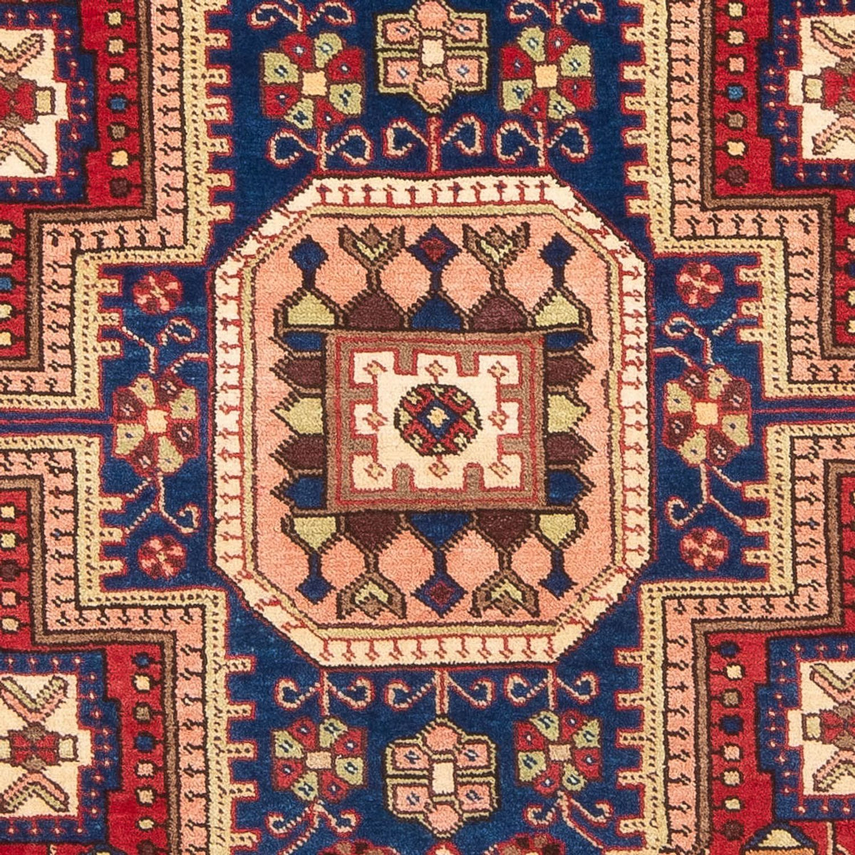 Perzisch Tapijt - Nomadisch - 196 x 147 cm - blauw