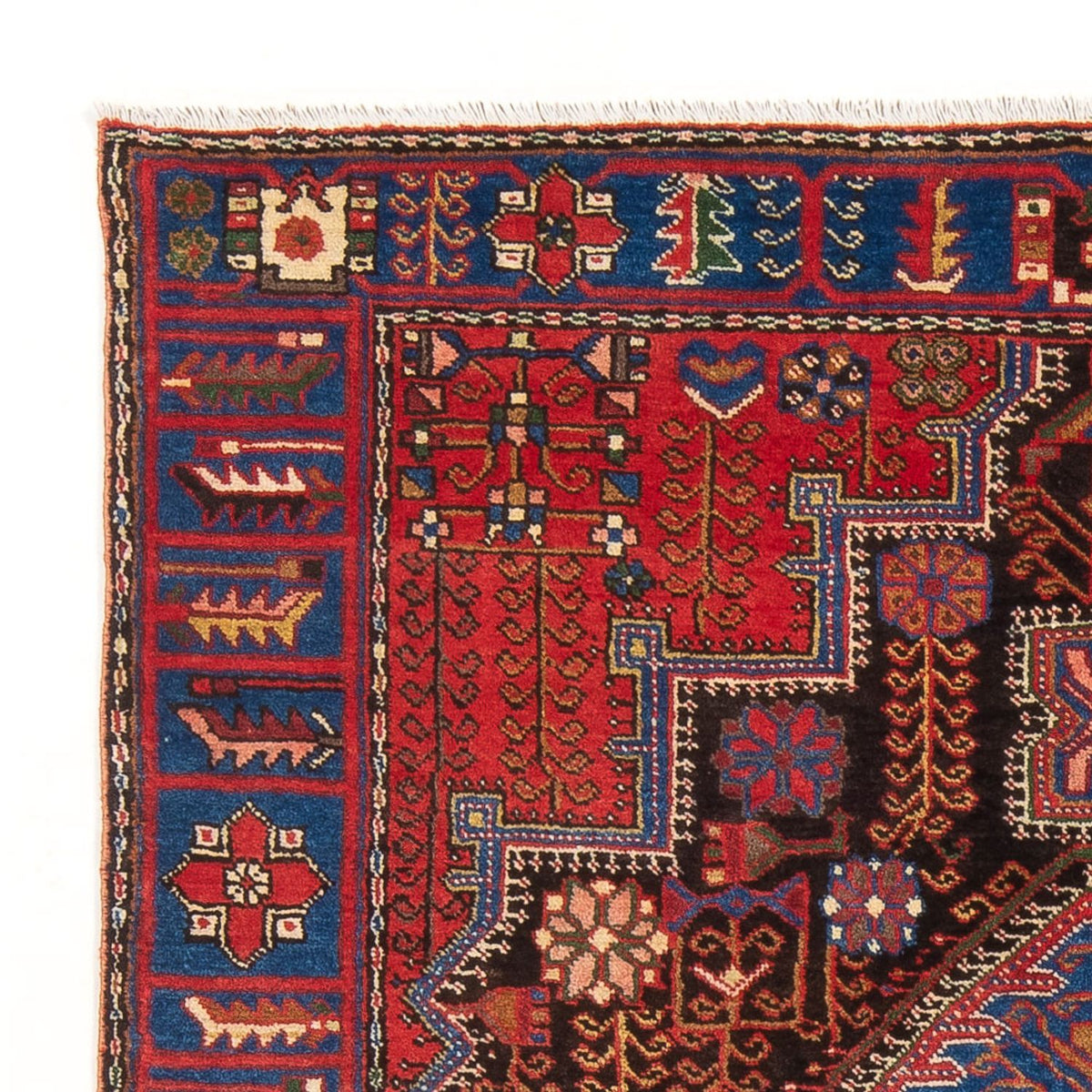 Perzisch Tapijt - Nomadisch - 213 x 137 cm - blauw