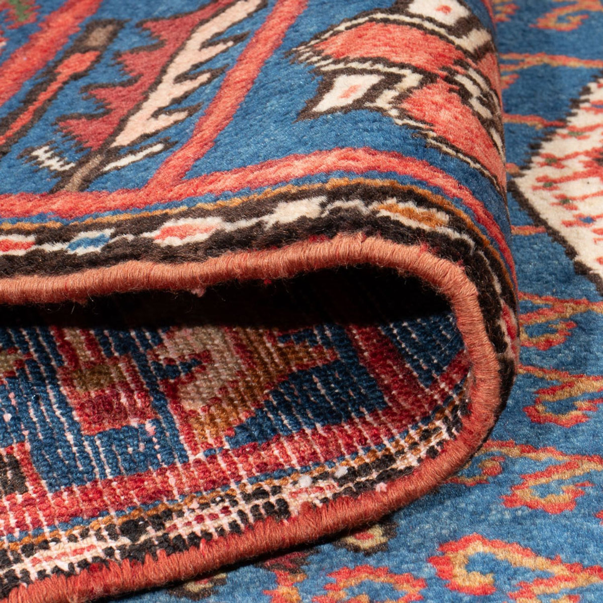 Perzisch Tapijt - Nomadisch - 213 x 137 cm - blauw