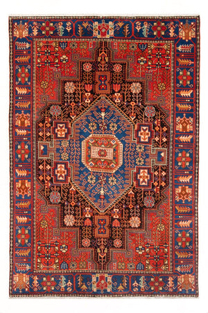 Perzisch Tapijt - Nomadisch - 193 x 136 cm - blauw