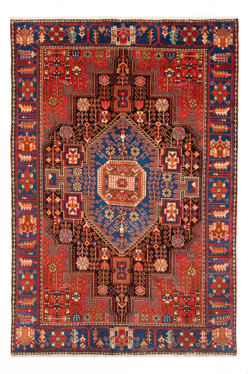 Perzisch Tapijt - Nomadisch - 193 x 136 cm - blauw