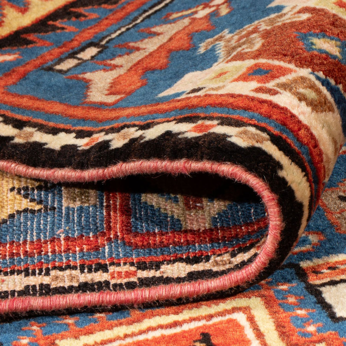 Perzisch Tapijt - Nomadisch - 200 x 143 cm - blauw