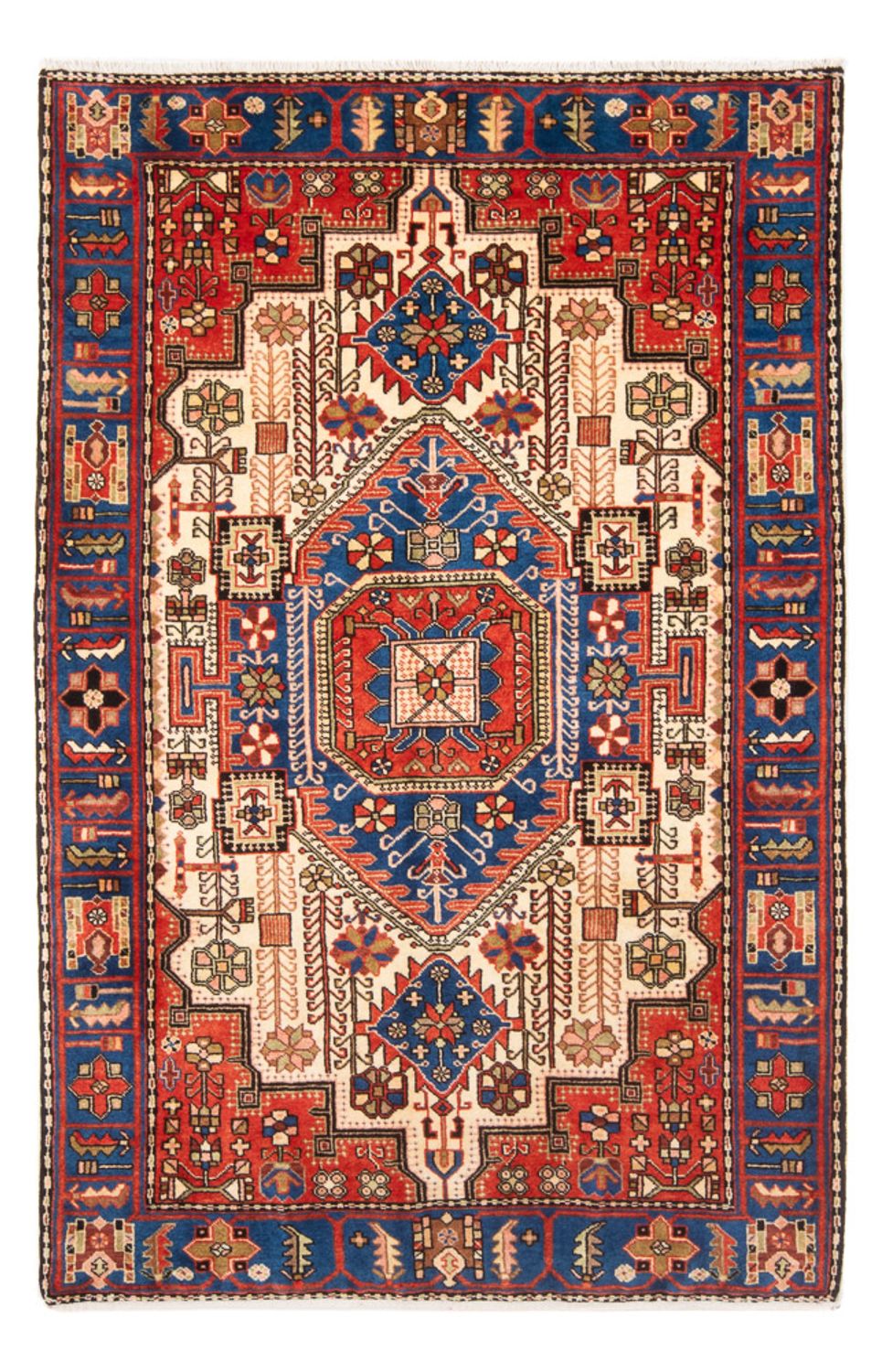 Perzisch Tapijt - Nomadisch - 200 x 136 cm - blauw