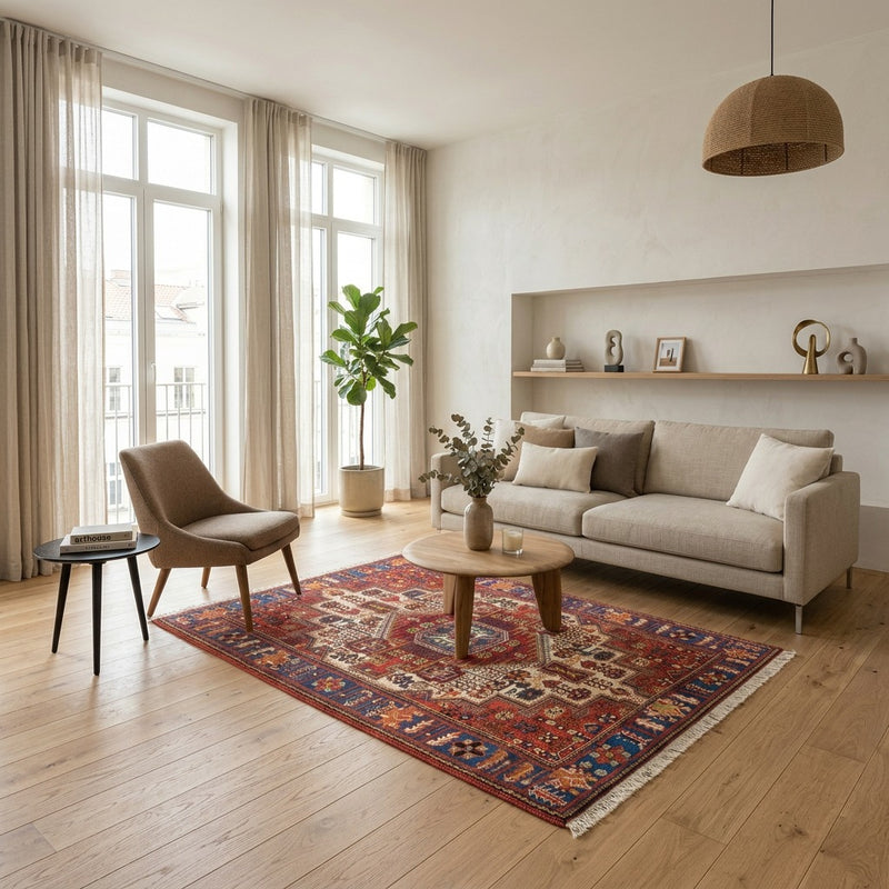 Nahavand Tapijt 200x140cm - Perzisch tapijt