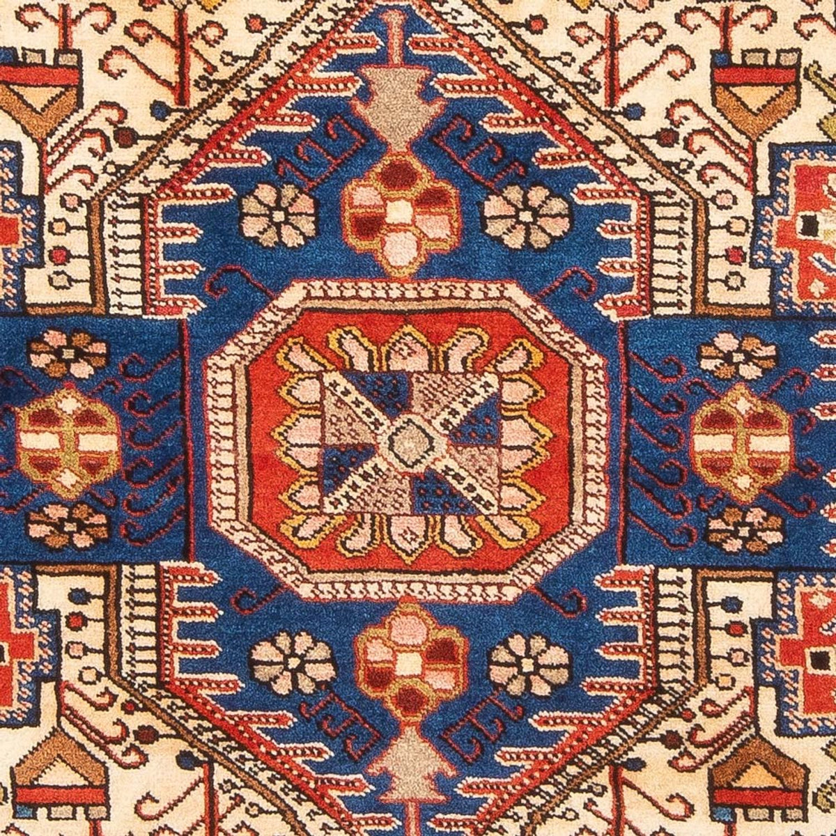 Perzisch Tapijt - Nomadisch - 193 x 140 cm - blauw