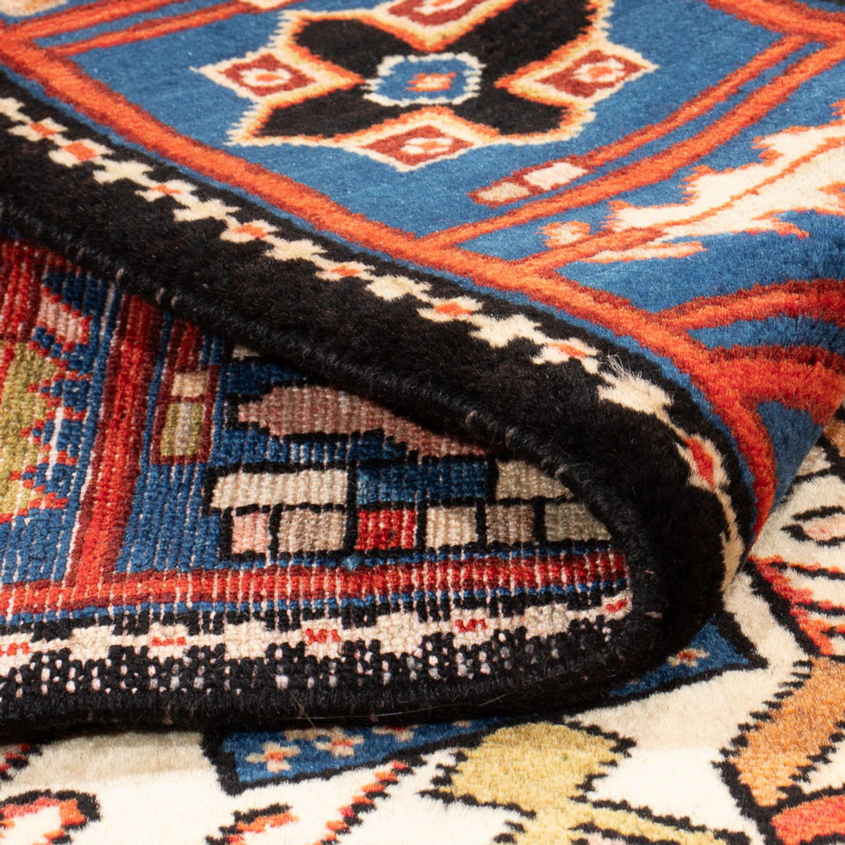 Perzisch Tapijt - Nomadisch - 193 x 140 cm - blauw