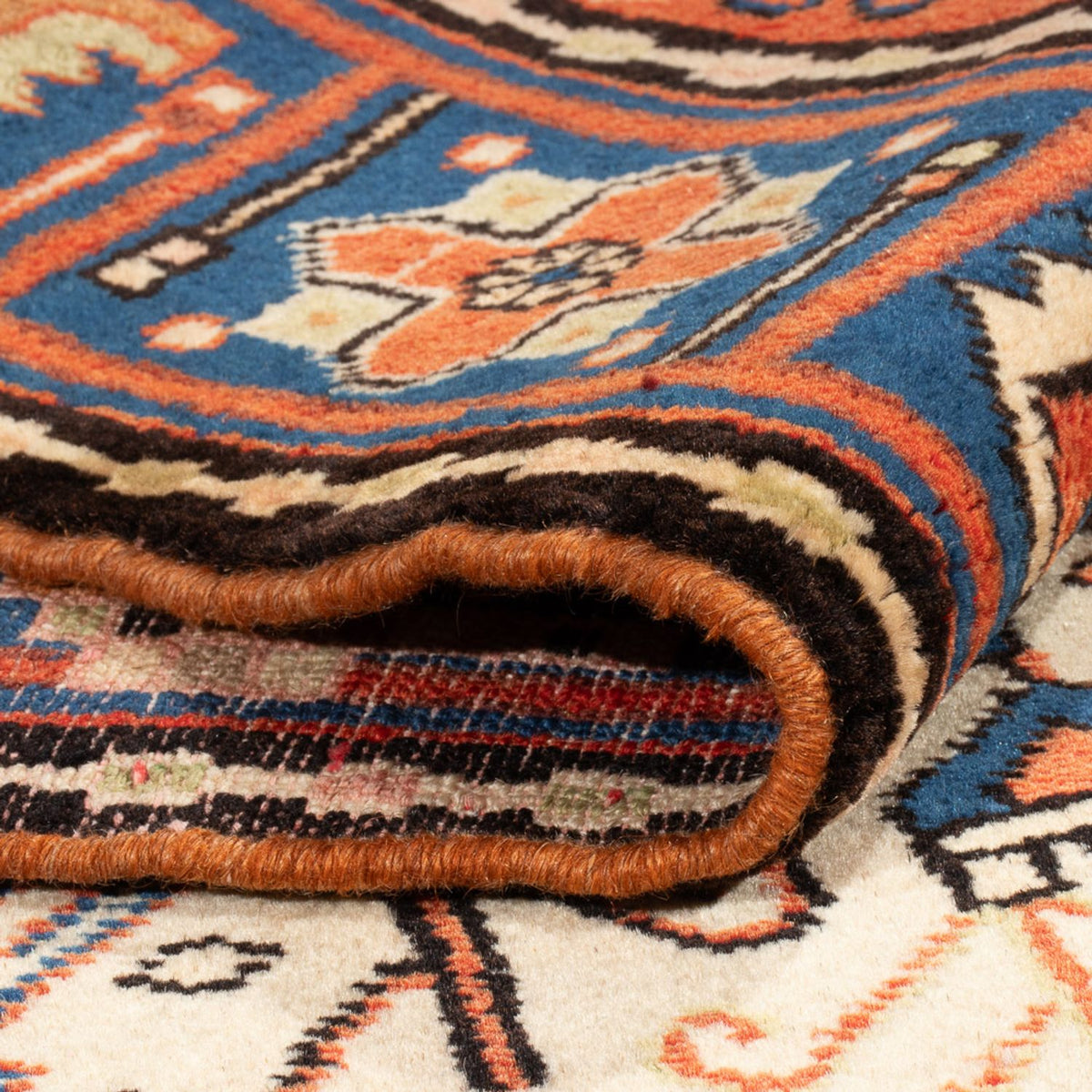 Perzisch Tapijt - Nomadisch - 190 x 140 cm - blauw