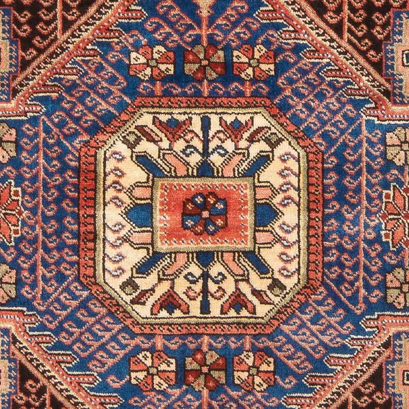 Perzisch Tapijt - Nomadisch - 196 x 151 cm - blauw