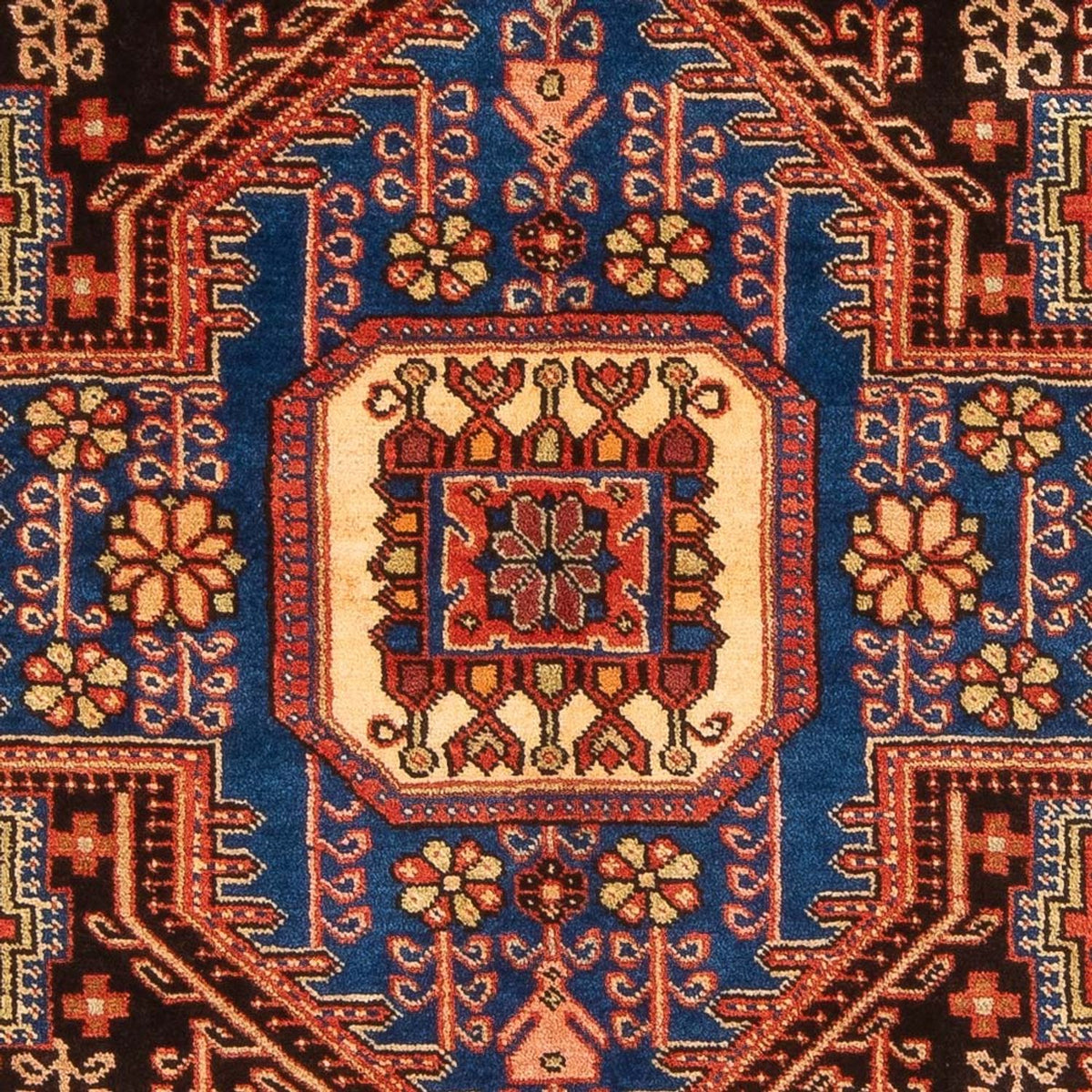 Perzisch Tapijt - Nomadisch - 204 x 142 cm - blauw