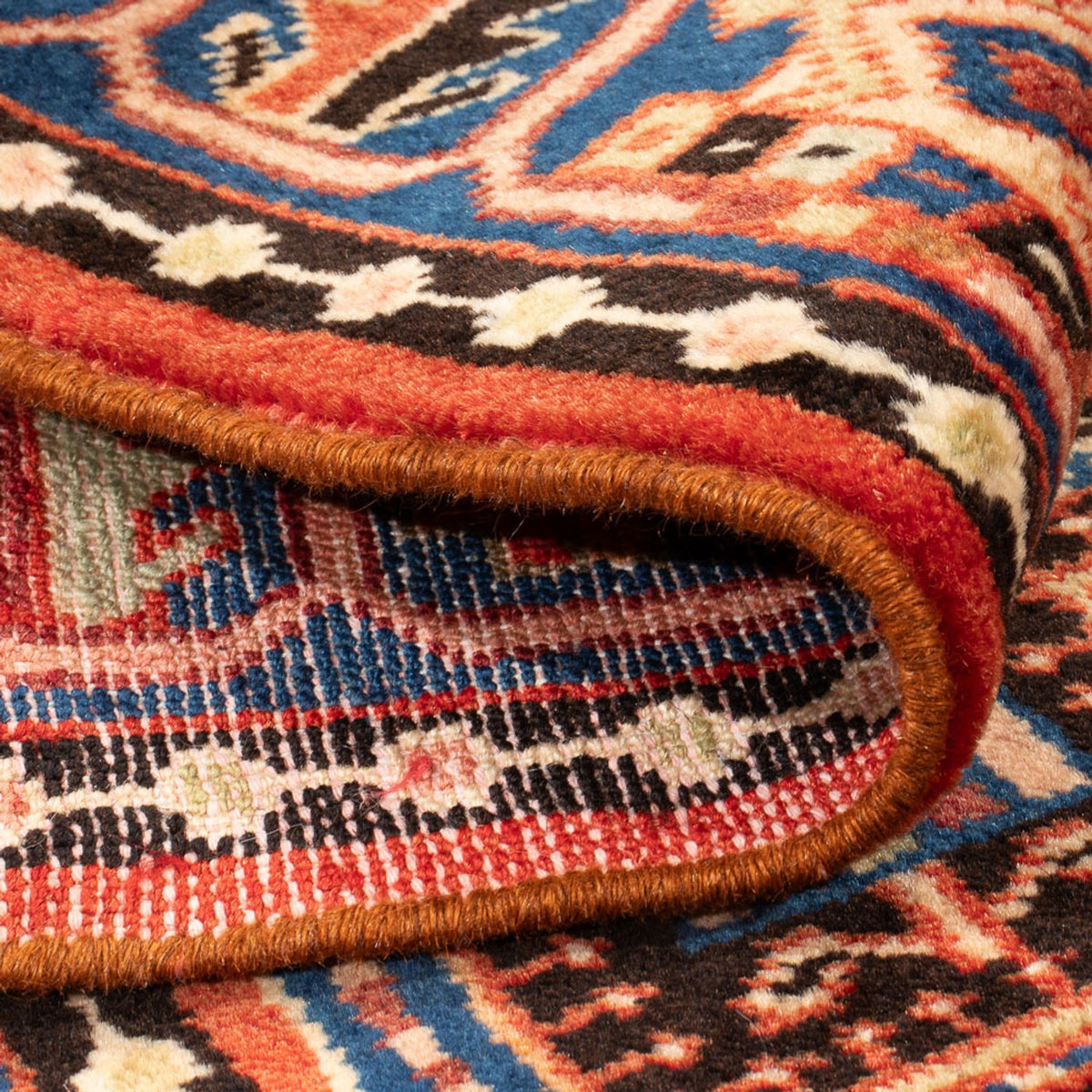 Perzisch Tapijt - Nomadisch - 204 x 142 cm - blauw