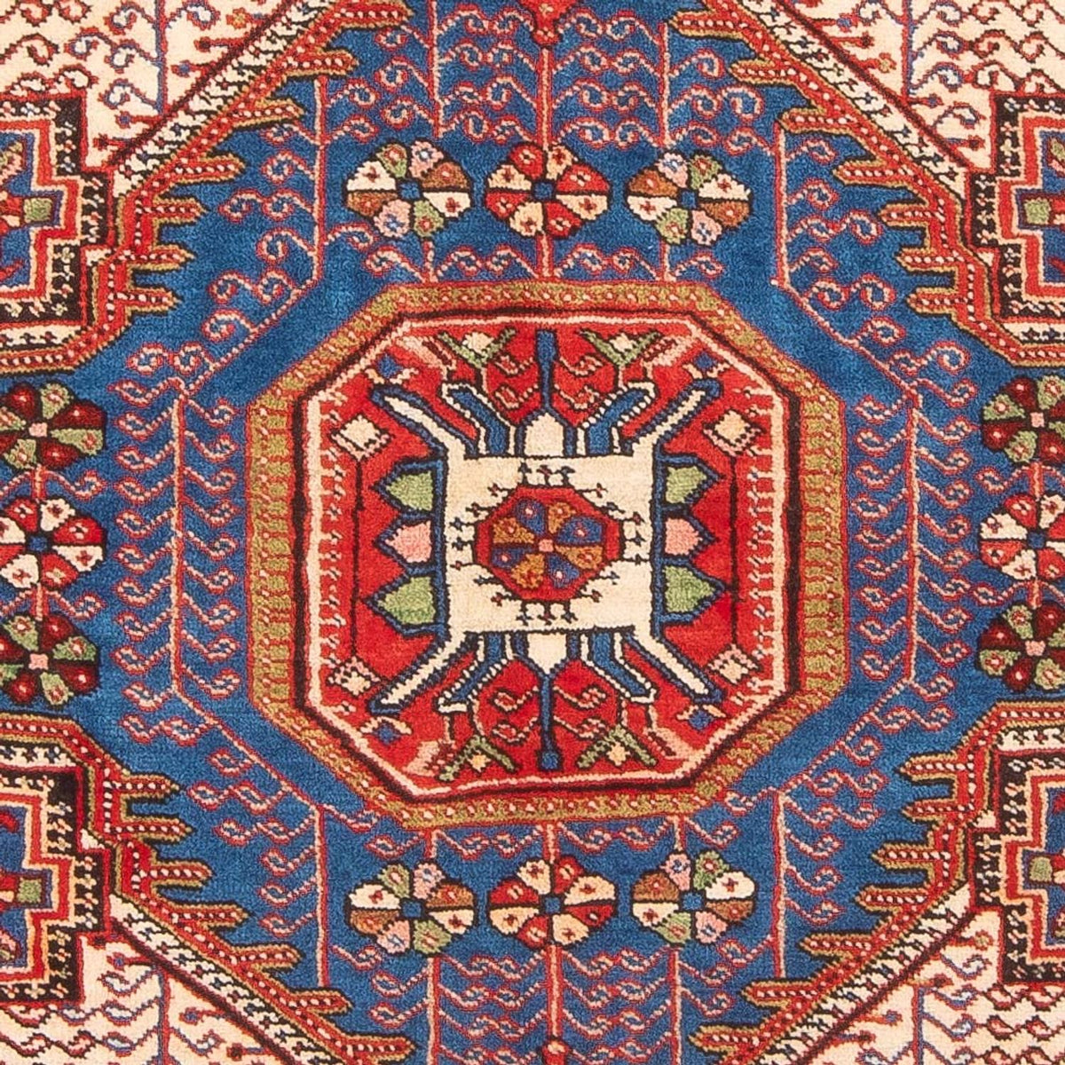 Perzisch Tapijt - Nomadisch - 195 x 135 cm - blauw