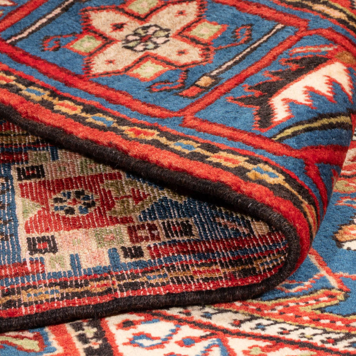 Perzisch Tapijt - Nomadisch - 195 x 135 cm - blauw