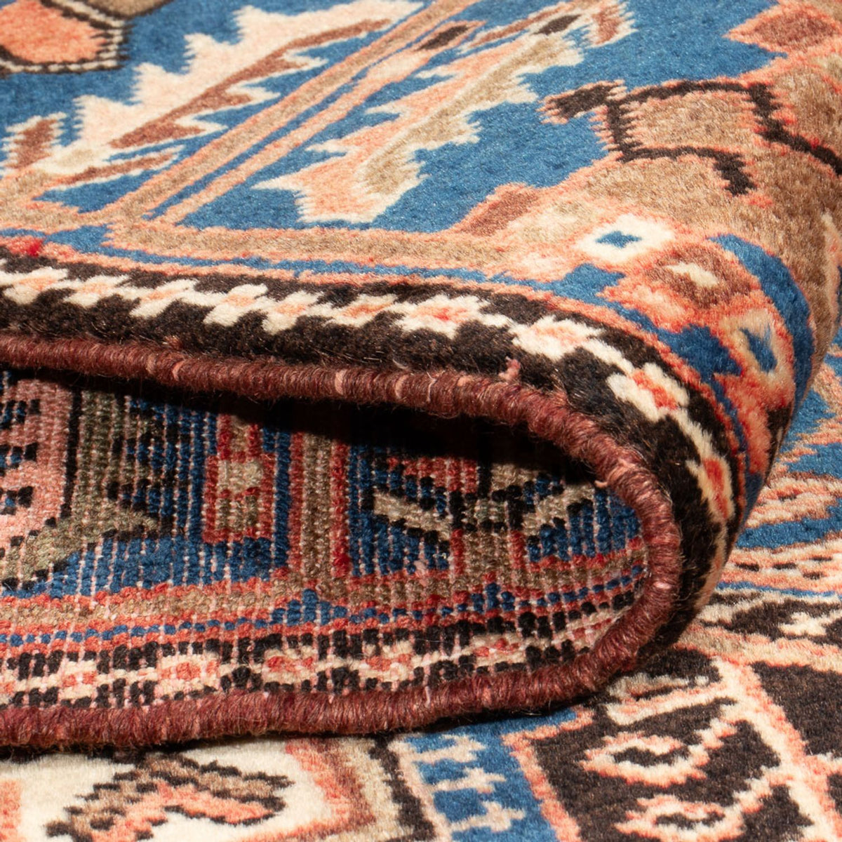 Perzisch Tapijt - Nomadisch - 200 x 146 cm - blauw