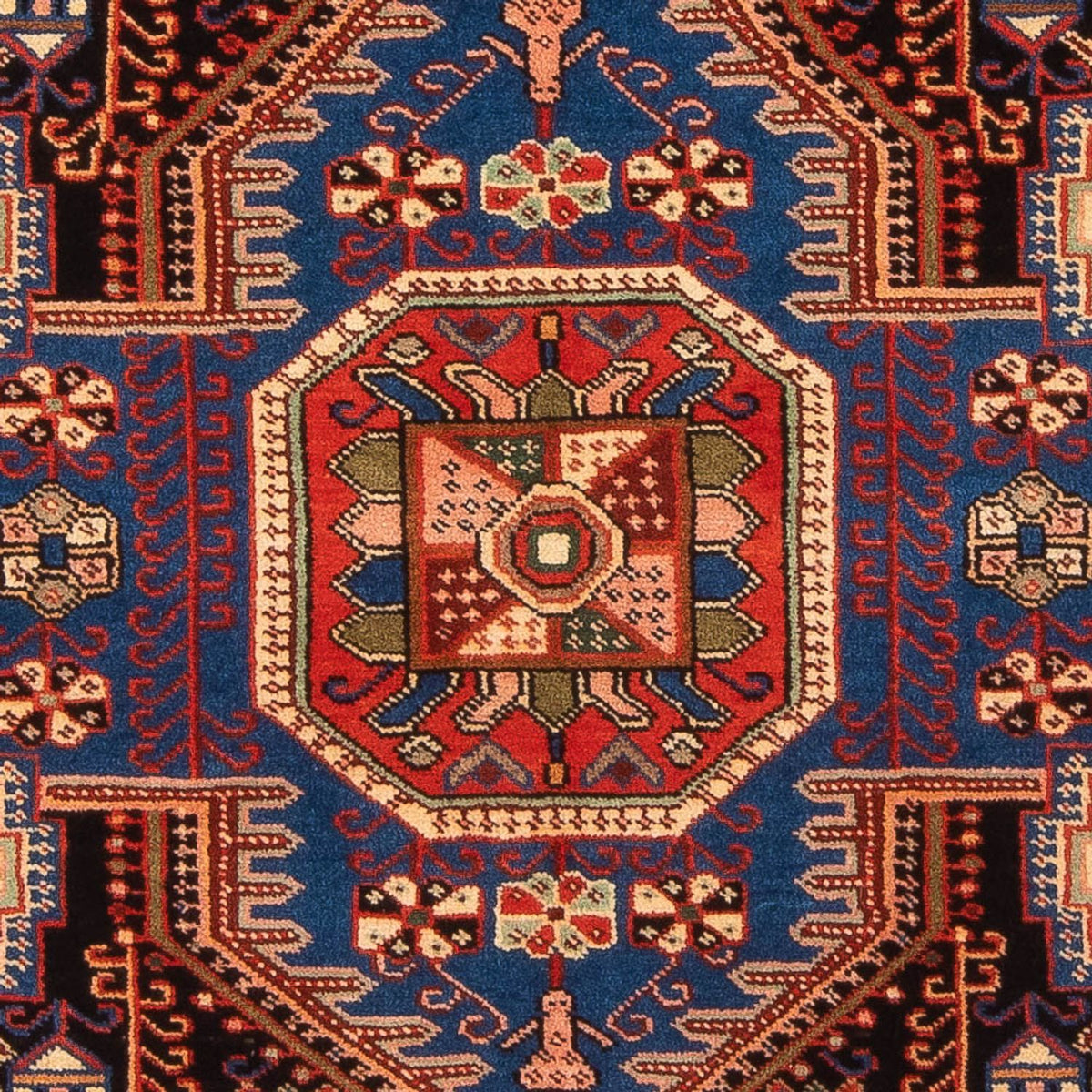 Perzisch Tapijt - Nomadisch - 187 x 136 cm - bordeauxrood