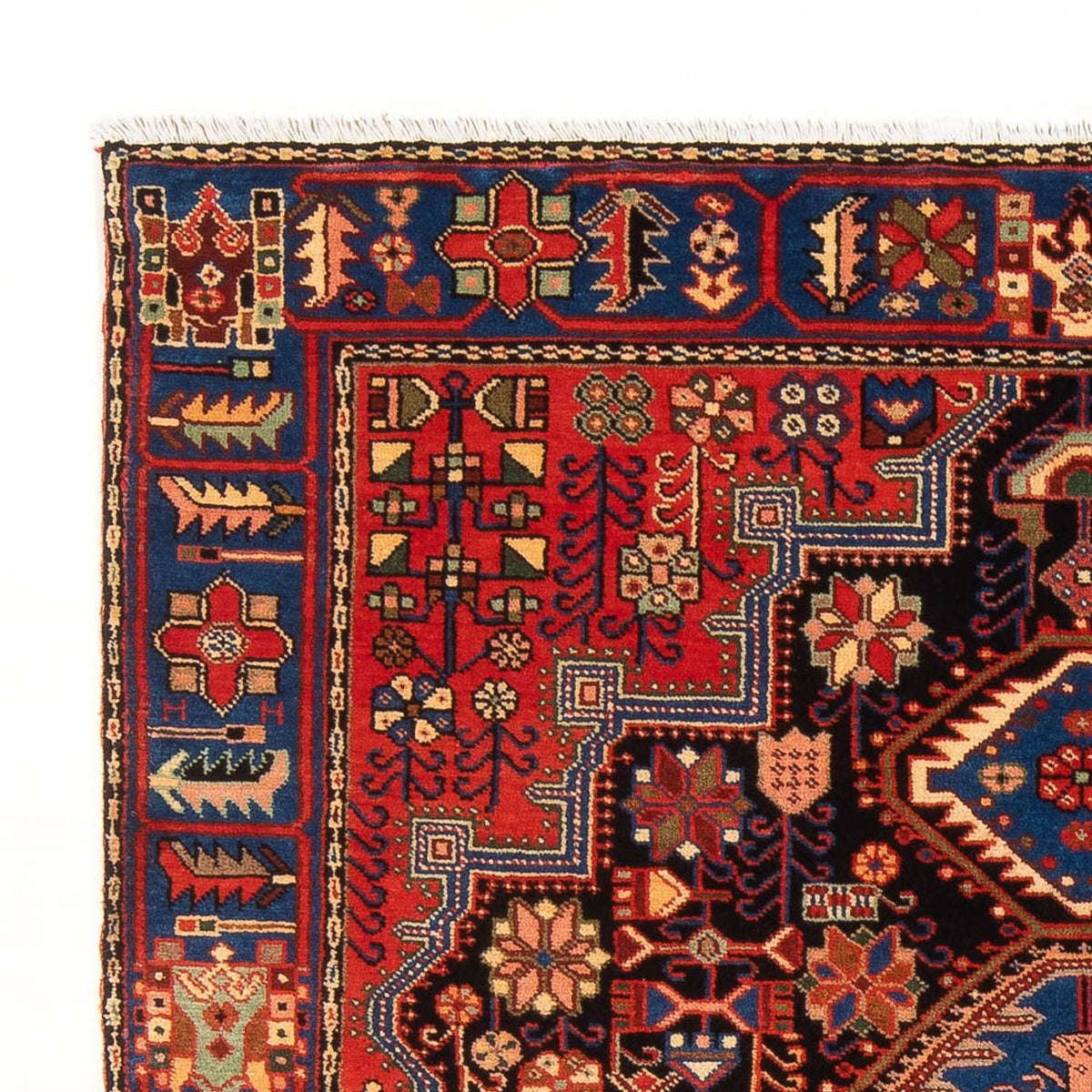 Perzisch Tapijt - Nomadisch - 187 x 136 cm - bordeauxrood