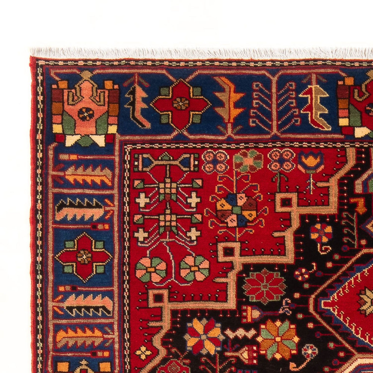 Perzisch Tapijt - Nomadisch - 200 x 147 cm - bordeauxrood