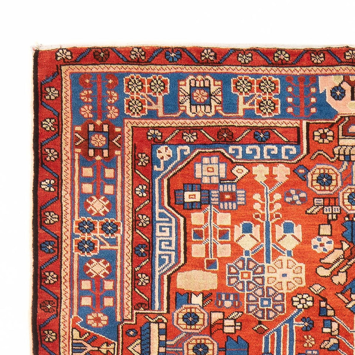 Perzisch Tapijt - Nomadisch - 201 x 149 cm - rood