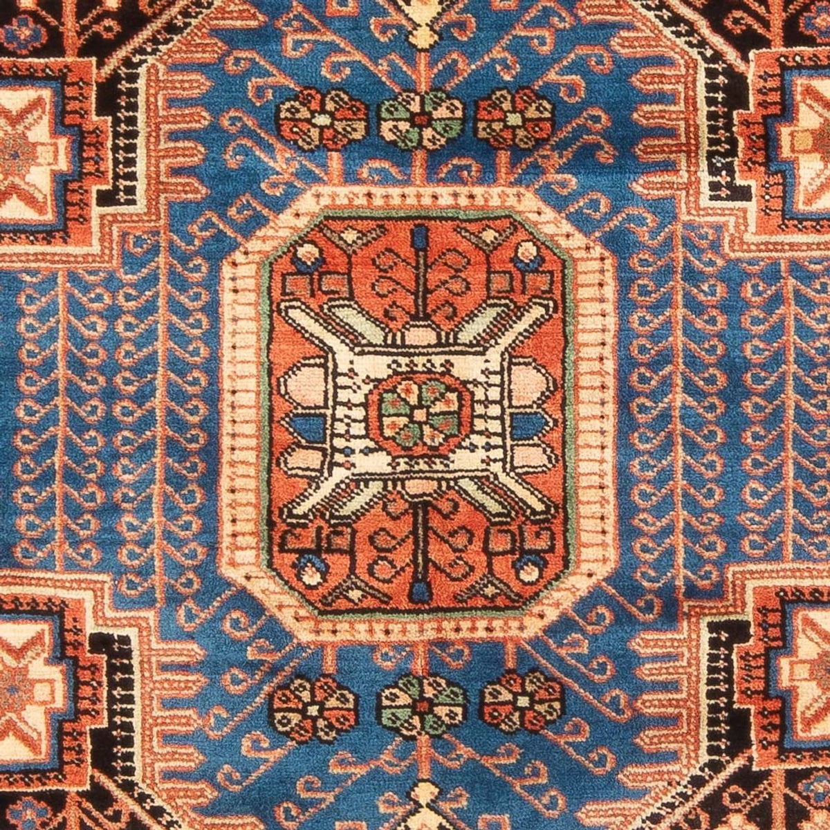 Perzisch Tapijt - Nomadisch - 204 x 150 cm - blauw