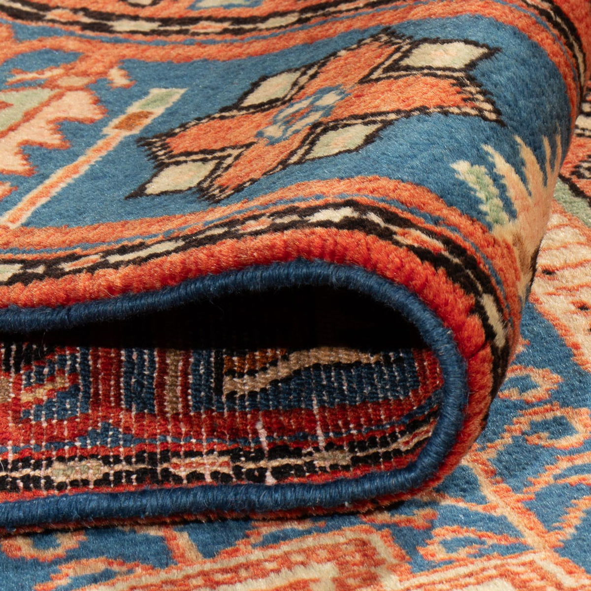 Perzisch Tapijt - Nomadisch - 204 x 150 cm - blauw