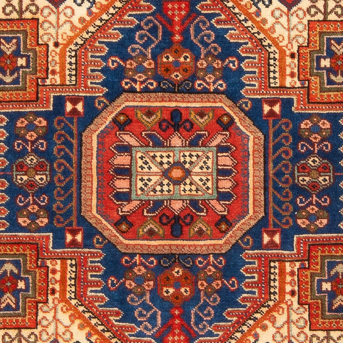 Perzisch Tapijt - Nomadisch - 207 x 147 cm - licht beige