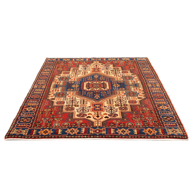 Perzisch Tapijt - Nomadisch - 200 x 146 cm - licht beige