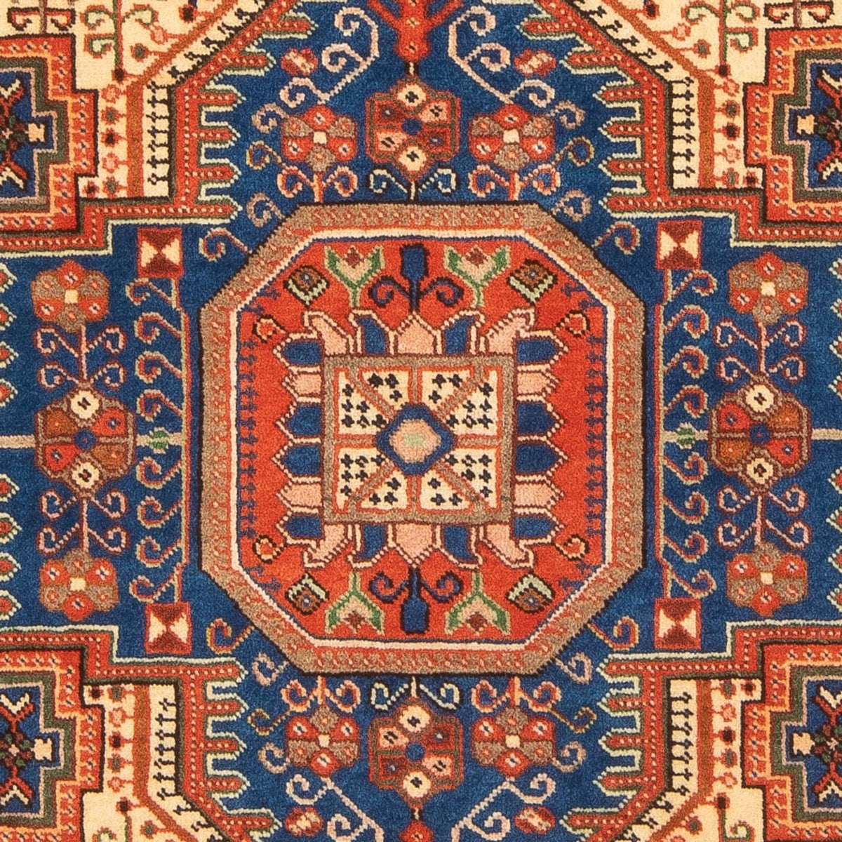 Perzisch Tapijt - Nomadisch - 198 x 147 cm - licht beige