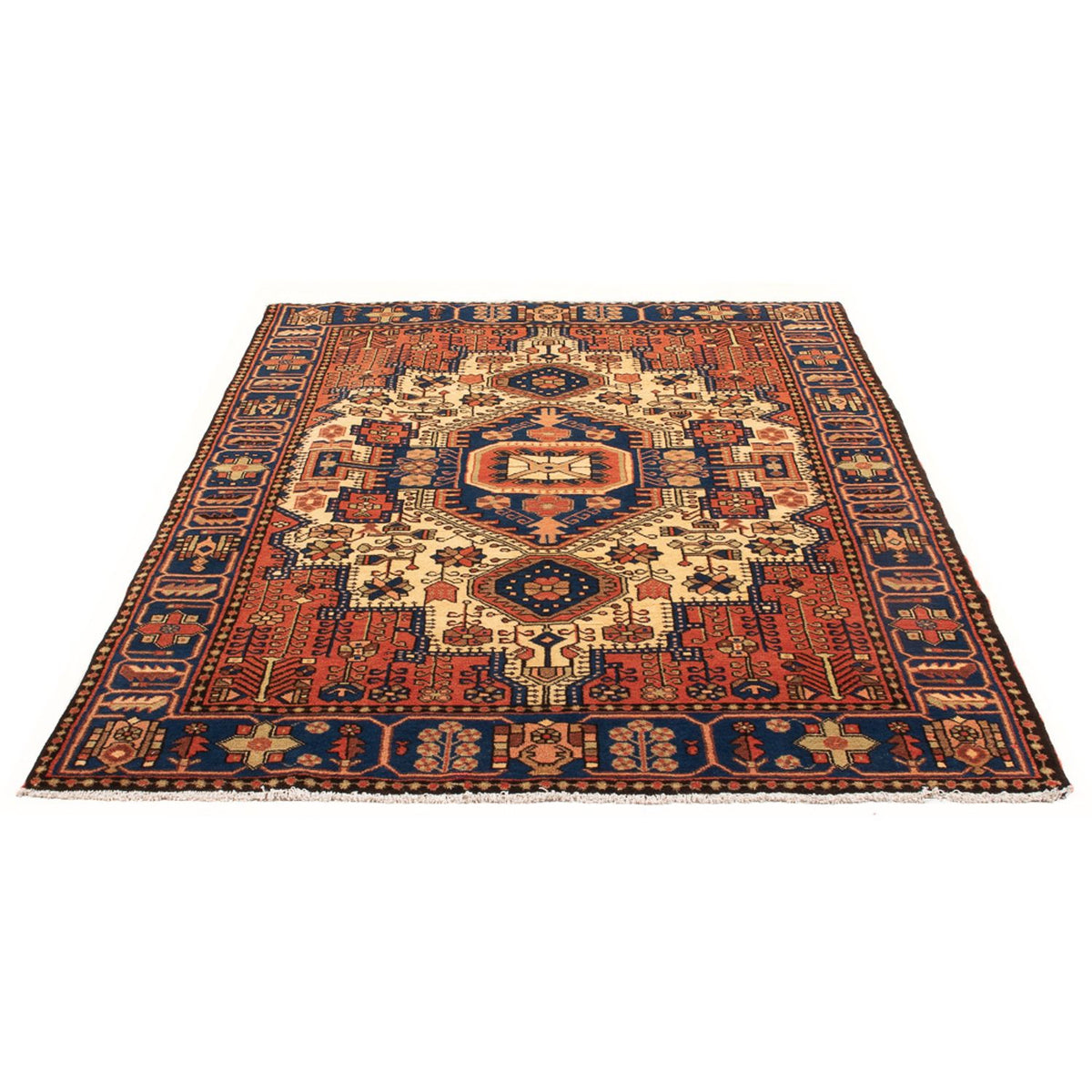 Perzisch Tapijt - Nomadisch - 200 x 150 cm - licht beige