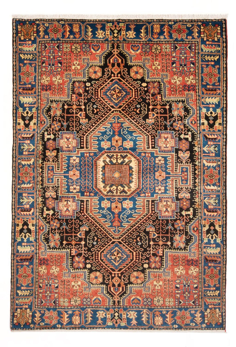 Perzisch Tapijt - Nomadisch - 188 x 156 cm - donkerblauw