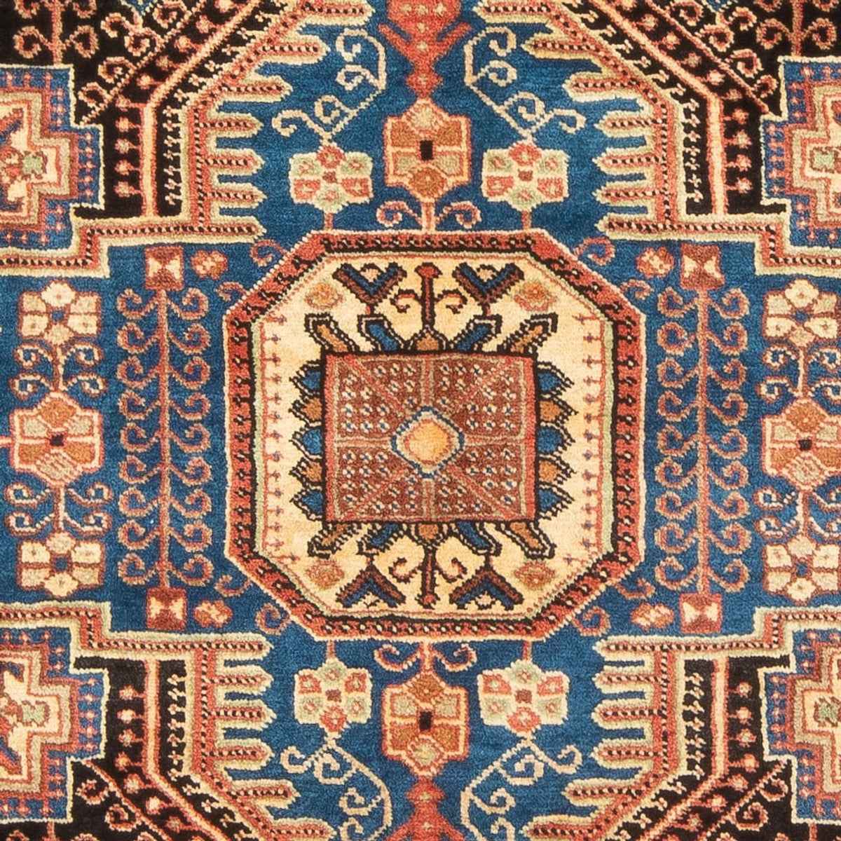 Perzisch Tapijt - Nomadisch - 188 x 156 cm - donkerblauw