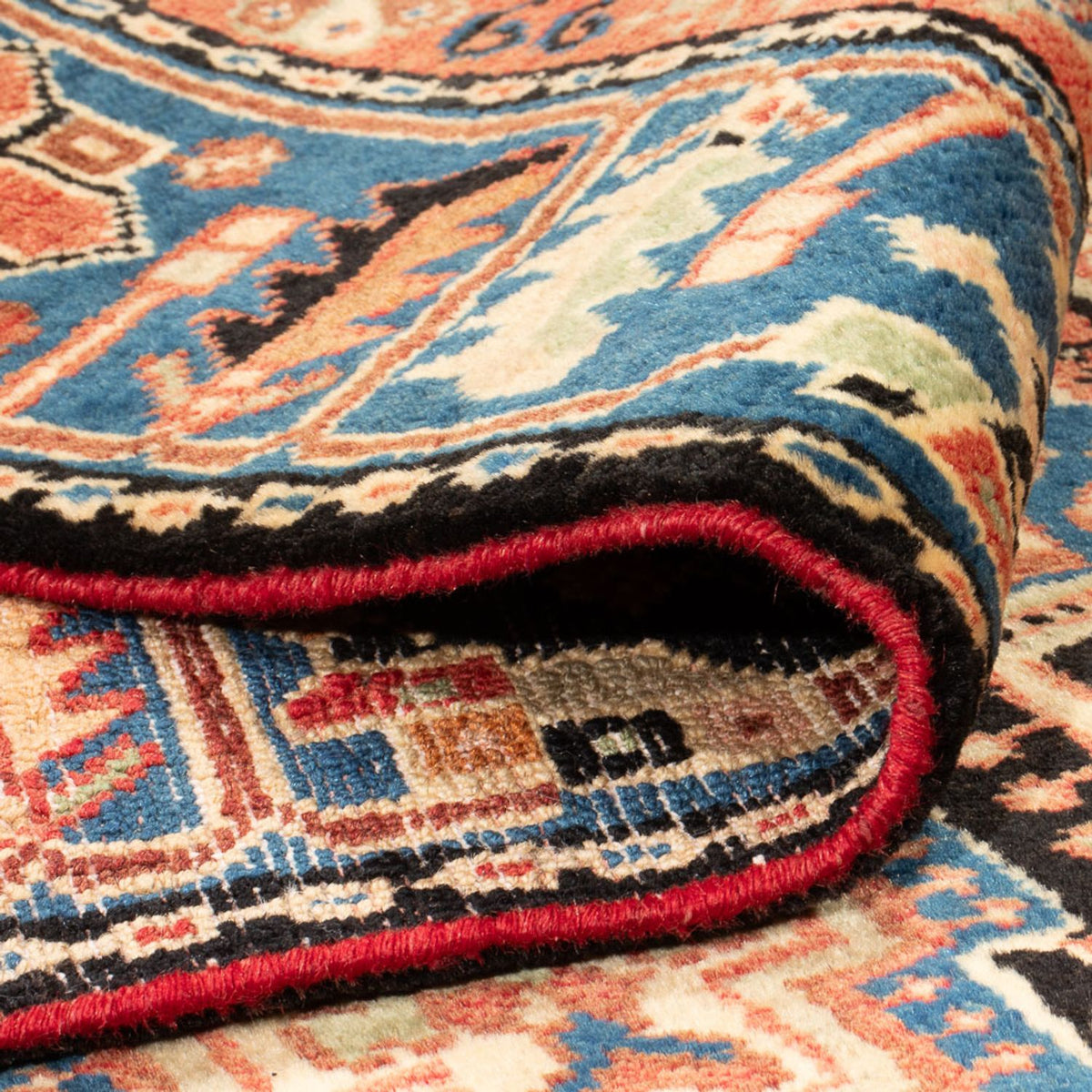 Perzisch Tapijt - Nomadisch - 188 x 156 cm - donkerblauw