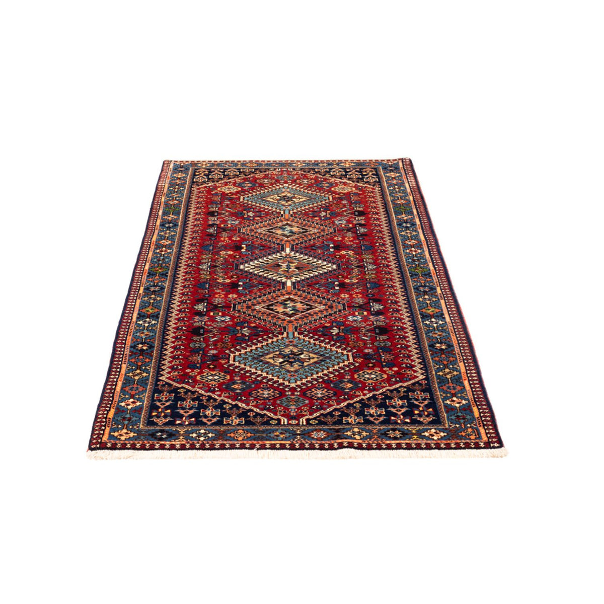 Loper Perzisch Tapijt - Nomadisch - 218 x 76 cm - donkerrood