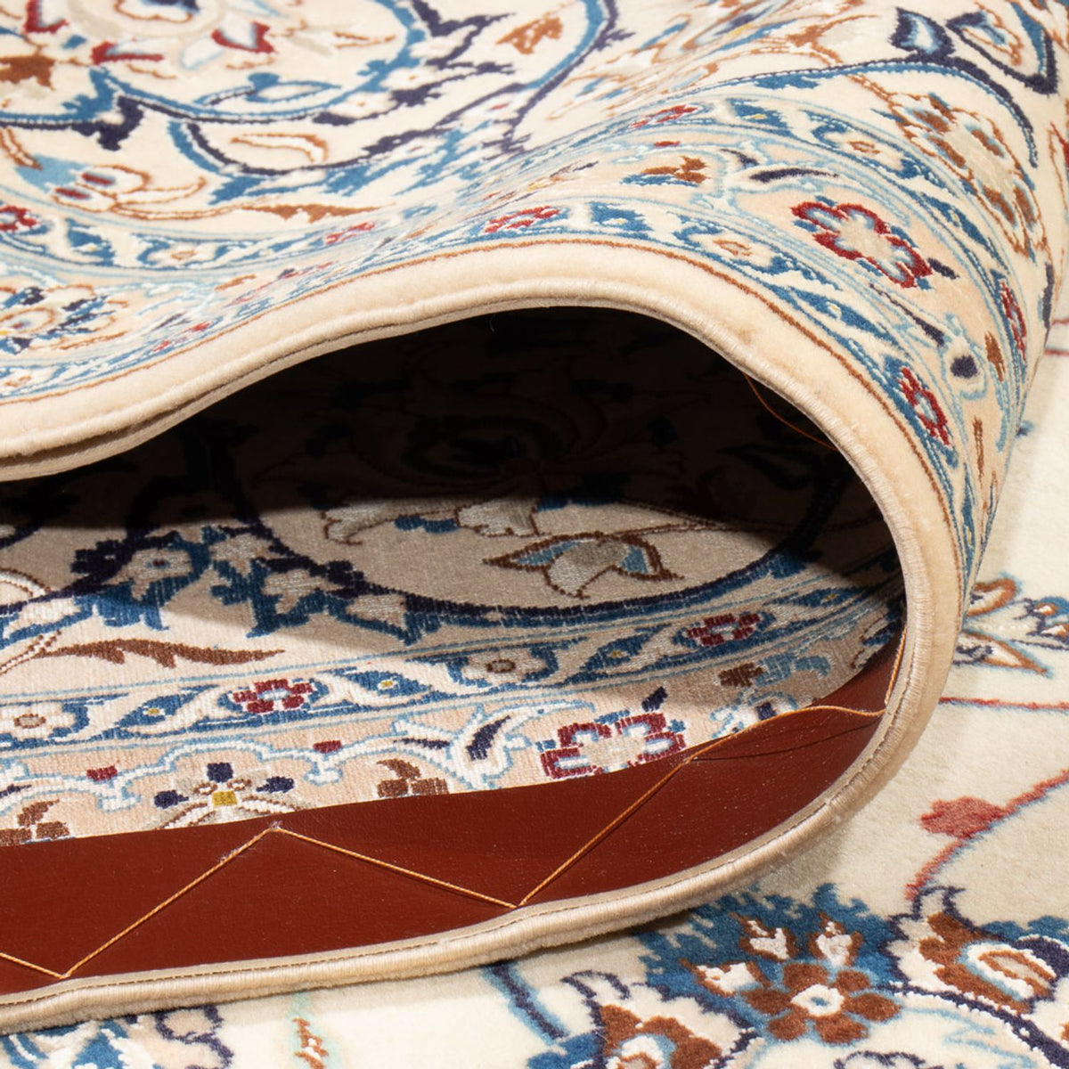 Perzisch tapijt - Nain - 370 x 264 cm - crème