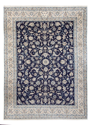 Perzisch tapijt - Nain - 405 x 292 cm - donkerblauw