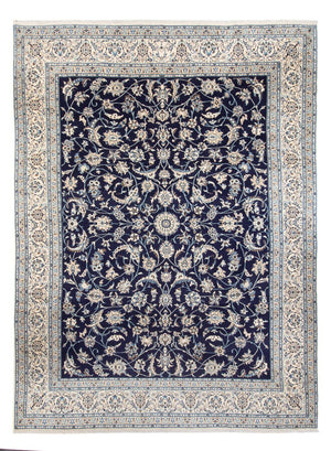 Perzisch tapijt - Nain - 405 x 292 cm - donkerblauw