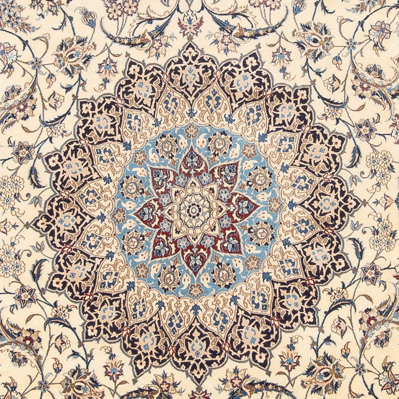 Perzisch tapijt - Nain - 460 x 305 cm - licht beige