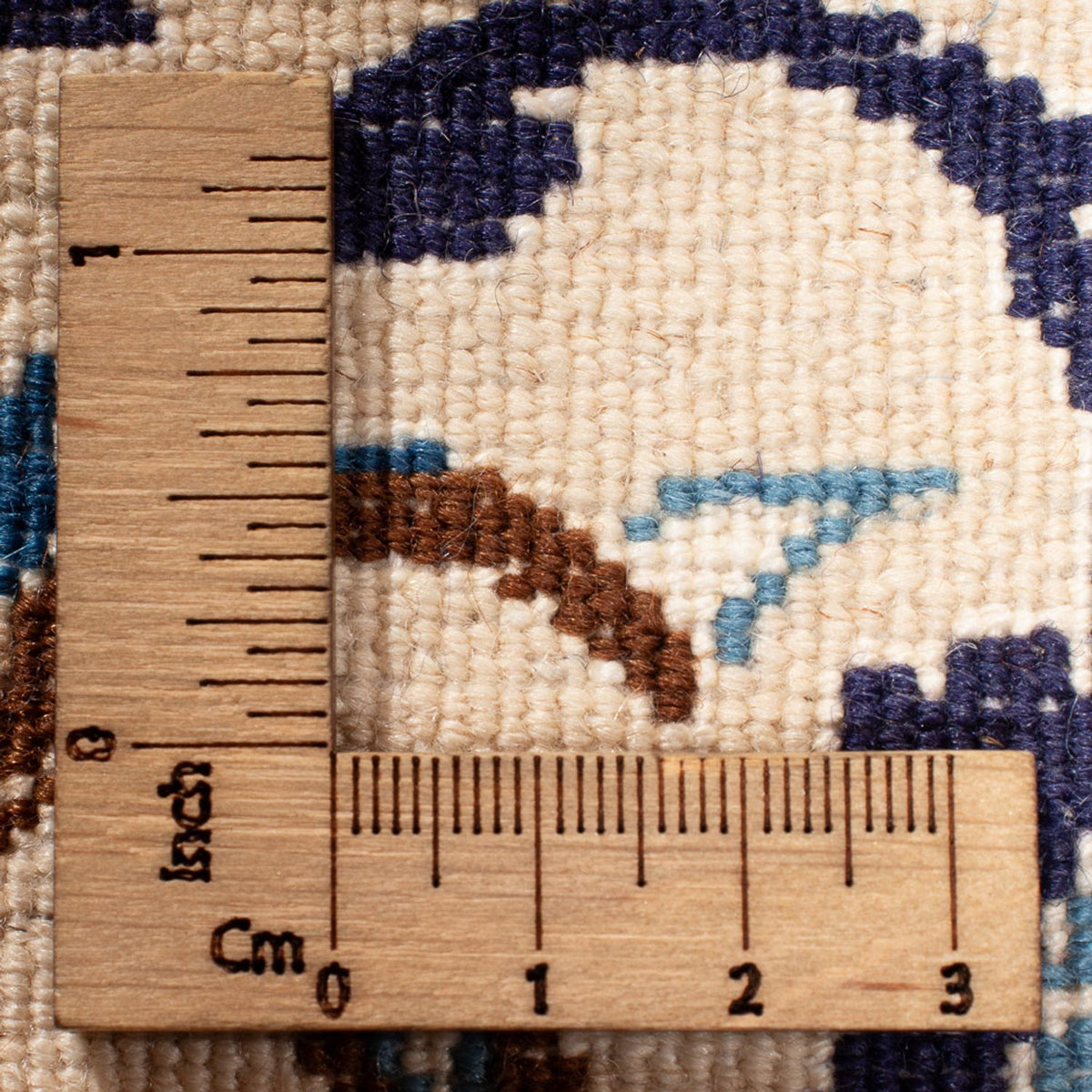 Perzisch tapijt - Nain - 460 x 305 cm - licht beige