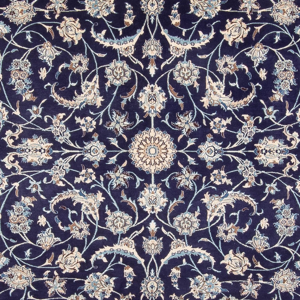 Perzisch tapijt - Nain - 390 x 295 cm - donkerblauw