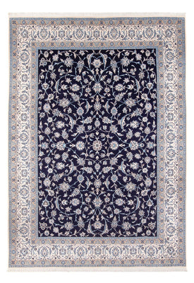 Perzisch tapijt - Nain - 354 x 247 cm - donkerblauw