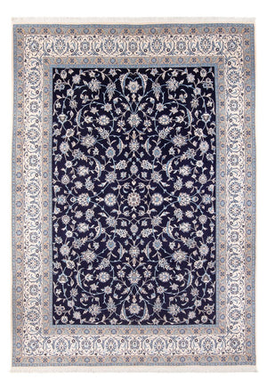 Perzisch tapijt - Nain - 354 x 247 cm - donkerblauw