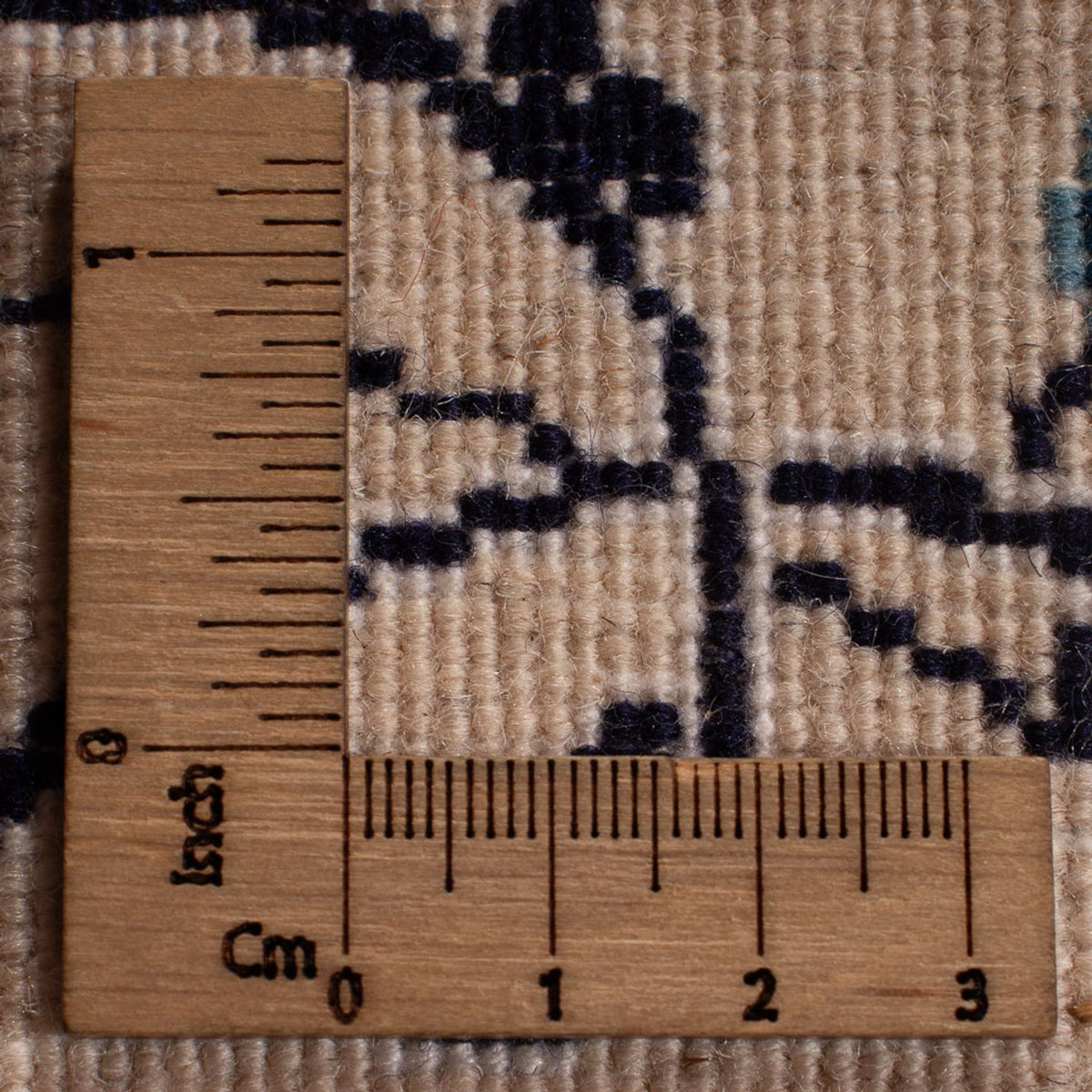 Perzisch tapijt - Nain - 354 x 247 cm - donkerblauw