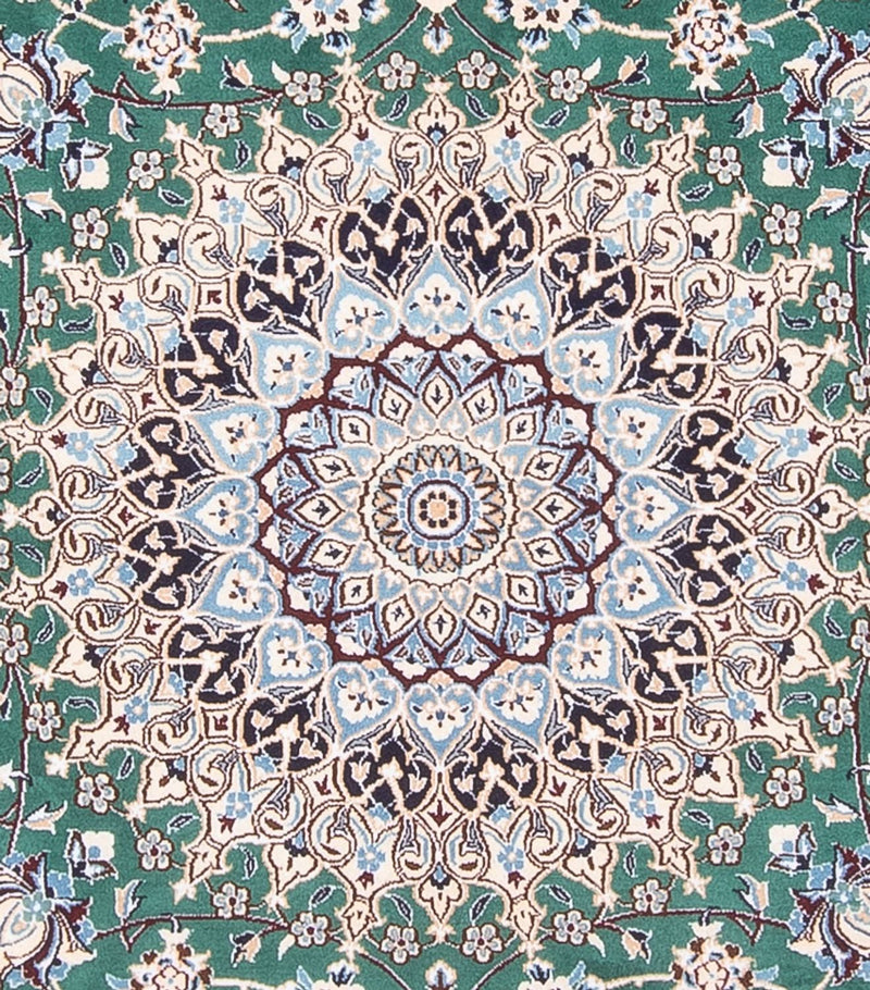 Perzisch tapijt - Nain - 264 x 248 cm - groen