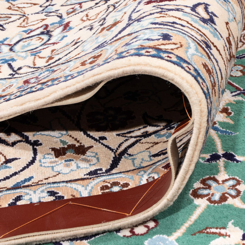 Perzisch tapijt - Nain - 264 x 248 cm - groen