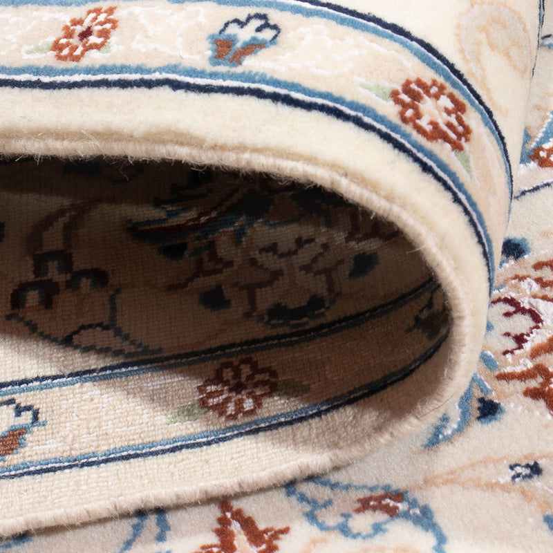 Perzisch tapijt - Nain - Premium - 128 x 82 cm - crème