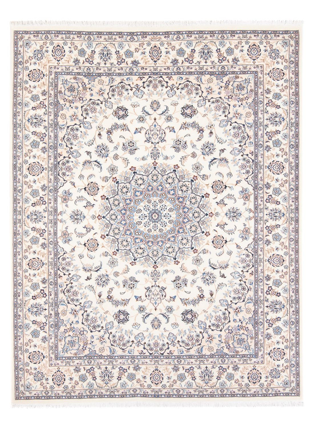 Perzisch tapijt - Nain - Premium - 207 x 150 cm - crème