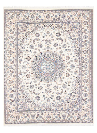 Nain - 6La Tapijt 150x207cm - Perzisch tapijt - crème