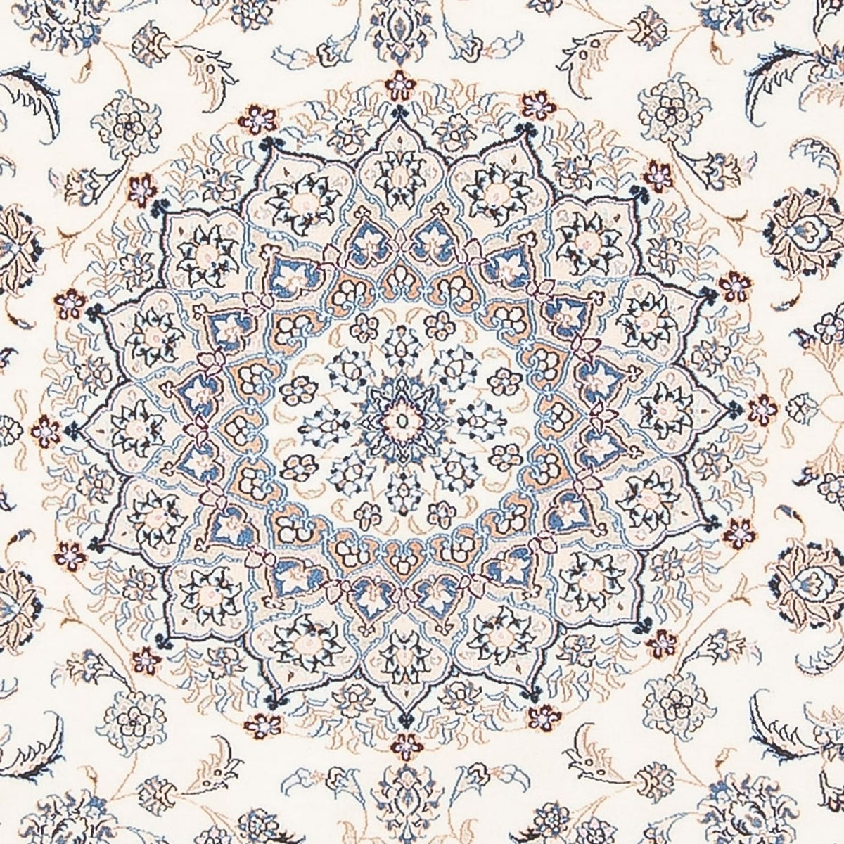 Perzisch tapijt - Nain - Premium - 207 x 150 cm - crème