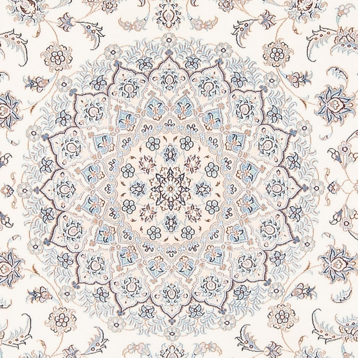 Perzisch tapijt - Nain - Premium - 208 x 150 cm - crème